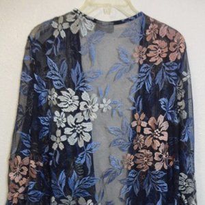 Lace Kimono Duster 2X